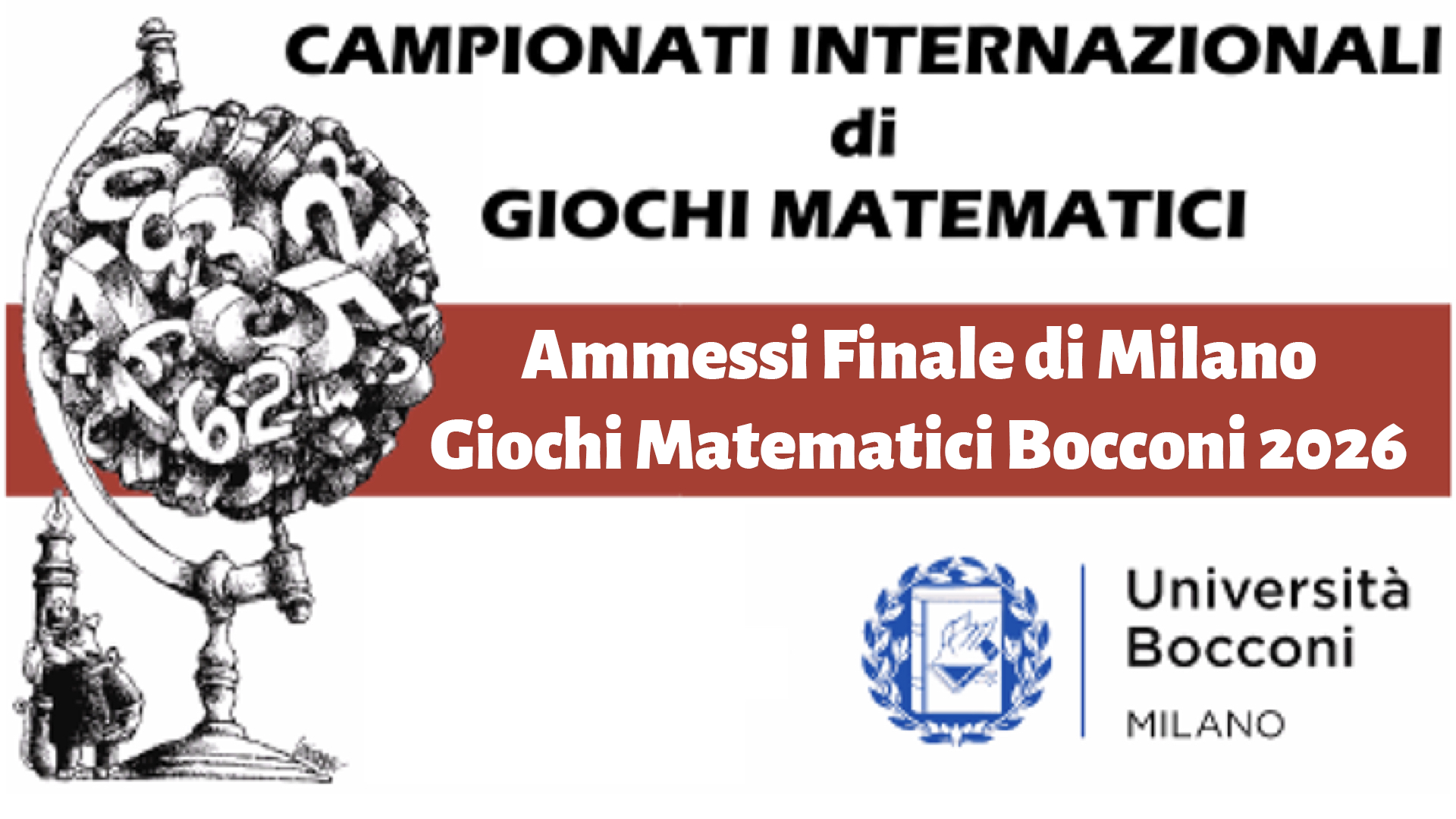 Ammessi Finale - Bocconi 2026
